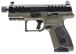 Beretta APX A1 Tactical 9mm, 4.2" Threaded Barrel, Olive Drab Green Frame, Optics Ready, 10rd 3 Beretta APX A1 Tactical 9mm