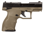 Taurus TX22 Compact 22 LR, 3.6" Threaded Barrel, Olive Drab Green Frame, Black Slide, 13rd 3 Taurus TX22 Compact 22 LR