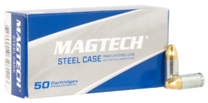 Magtech Steel Case 9mm, 115gr, Full Metal Jacket, 50rd Box Magtech 3 Magtech Steel Case 9mm