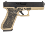 Glock 17 Gen 5 9mm, 4.5" Barrel, Flat Dark Earth, Topography Grip, 17rd 3 Glock 17 Gen 5 9mm