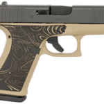 Glock G43x 9mm, 3.41" Barrel, Coyote Frame, Black Slide, Topography Grip, 10rd 2 Glock G43x 9mm