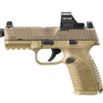 FN 509M Tactical 9mm, 4.5" Threaded Barrel, Flat Dark Earth, Includes Holosun 407C Red Dot, 24rd 2 FN 509M Tactical 9mm