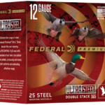 Federal Premium Ultra Steel 12 Ga, 3", 1 1/4 oz, 3 & 5 Shot, 25rd Box 1 Federal Premium Ultra Steel 12 Ga