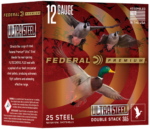 Federal Premium Ultra Steel 12 Ga, 1 1/4 oz, 3 & 5 Shot, 25rd Box 3 Federal Premium Ultra Steel 12 Ga