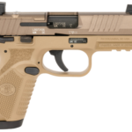 FN 502 Tactical 22 LR, 4.6" Threaded Barrel, Flat Dark Earth, Optic Ready, 15rd 1 FN 502 Tactical 22 LR
