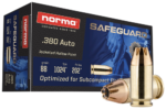 Norma Safeguard 380 ACP, 88gr, Jacketed Hollow Point, 50rd Box 2 Norma Safeguard 380 ACP