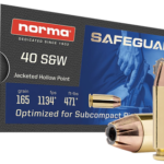 Norma 40 Smith & Wesson, 165gr, Jacketed Hollow Point, 50rd Box 1 Norma 40 Smith & Wesson