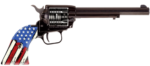 Heritage Rough Rider 22 LR, 6.5" Barrel, Black, Engraved Cylinder, US Flag Grip, 6rd 3 Heritage Rough Rider 22 LR