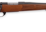 Weatherby Vanguard Camilla 243 Winchester, 20" Threaded Barrel, Turkish Walnut, Black Rec, 5rd 1 Weatherby Vanguard Camilla 243 Winchester