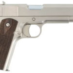 SDS Imports 1911 A1 Stakeout 38 Super, 5" Barrel, Nickel, Turkish Walnut Grip, 9rd 1 SDS Imports 1911 A1 Stakeout 38 Super