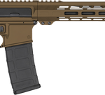 CMMG Resolute MK4 300 Blackout, 16.1" Taper Threaded Barrel, Midnight Bronze Cerakote, 30rd 2 CMMG Resolute MK4 300 Blackout