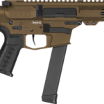 CMMG Banshee MKGS 9mm, 8" Taper Threaded Barrel, Midnight Bronze Cerakote, Pistol Tube, 33rd 1 CMMG Banshee MKGS 9mm