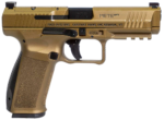 Canik Mete SFT 9mm, 4.46" Barrel, Burnt Bronze Cerakote, Optic Ready, 20rd 3 Canik Mete SFT 9mm