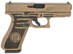 Glock G45 Gen5 9mm Trump 45th America First 4" Barrel Cerakote Finish 17rd Mag 3 Glock G45 Gen5 9mm Trump 45th America First 4" Barrel Cerakote Finish 17rd Mag