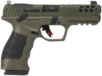 SAR USA SAR9 Gen3 9mm, 4.4" Barrel, Olive Drab Green Cerakote, 17rd 3 SAR USA SAR9 Gen3 9mm