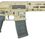 H&K MR556A1 75th Anniversary 5.5/223 16" Barrel, Tropentarn Camo, M-LOK Handguard, 4 10 Round Mags (Not 30 Rd as shown) 1 H&K MR556A1 75th Anniversary 5.5/223 16" Barrel