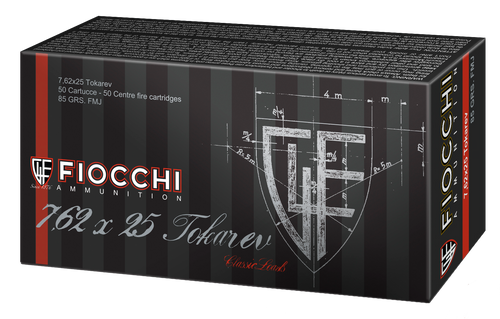 Fiocchi Specialty 7.62X25mm Tokarev Fiocchi Specialty 7.62X25mm Tokarev