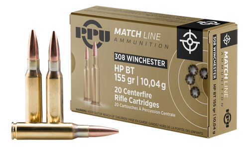 PPU Ammo 308 Win 7.62x51mm PPU Ammo 308 Win 7.62x51mm