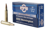 PPU Standard Rifle 223 Remington, 55gr, Soft Point, 20Bx/50Cs 3 PPU Standard Rifle 223 Remington