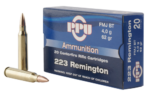 PPU Standard Rifle 223 Remington, 62gr, Full Metal Jacket Boat-Tail, 20rd Box 3 PPU Standard Rifle 223 Remington