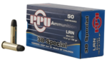 PPU Defense 38 Special, 158gr, Lead Round Nose, 50rd Box 3 PPU Defense 38 Special