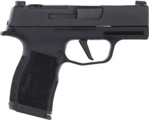 Sig P365X 9mm, 3.1" Barrel, Black Finish, X-Ray 3 Night Sights, Optics Ready, 10rd Sig Sauer 3 Sig P365X 9mm