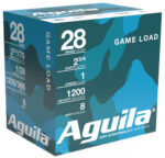 Aguila Birdshot 28 Ga, 2.75", 1 oz, 8 Shot, 25rd Box 3 Aguila Birdshot 28 Ga