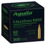 Aguila Green Tip M855 5.56x45mm, 62gr, FMJ Boat-Tail, 300Box/4Cs 3 Aguila Green Tip M855 5.56x45mm