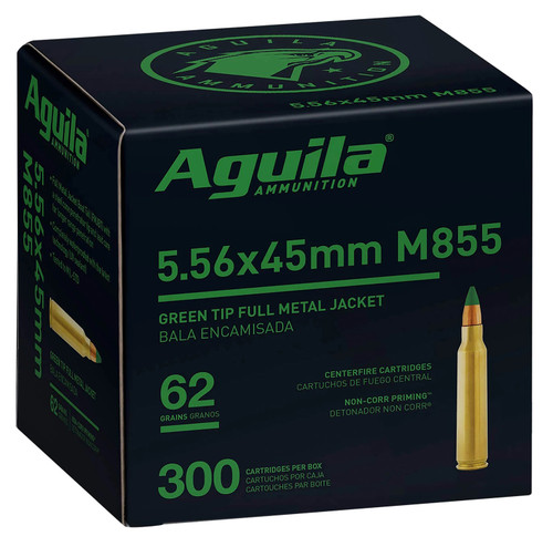 Aguila Green Tip M855 5.56x45mm Aguila Green Tip M855 5.56x45mm