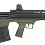 ATI Bulldog 20 Ga, 3" Chamber 18.5" Barrel, Green/Black, Bullpup Stock, 5rd 1 ATI Bulldog 20 Ga