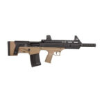 ATI Bulldog 20 Ga, 3" Chamber 18.5" Barrel, Tan/Black, Bullpup Stock, 5rd 3 ATI Bulldog 20 Ga