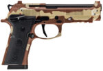 Beretta 92XI Combat 9mm, 4.7" Barrel, Chocolate Chip Camo, Black Grip, 18rd 3 Beretta 92XI Combat 9mm