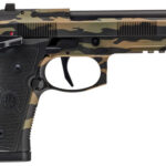 Beretta 92XI Combat 9mm, 4.7" Barrel, Vietnam Tiger Stripe Cerakote, 10rd 2 Beretta 92XI Combat 9mm