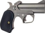 Bond Arms Rowdy XL, Derringer .410 Bore/45 Long Colt, 3.5" Barrel, 3" Chamber, Fixed Sights, Silver, 2rd 3 Bond Arms Rowdy XL