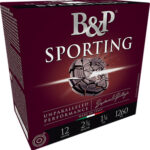 B&P Sporting Clay 12 Ga, 2.75", 1 oz, 8 Shot, 25rd Box 1 B&P Sporting Clay 12 Ga