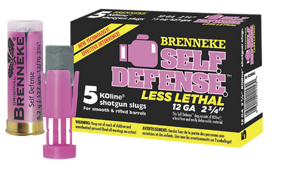 Brenneke Self Defense 12 Gauge 2.75" 1/3 oz Brenneke Self Defense 12 Gauge 2.75" 1/3 oz