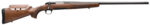 Browning X-Bolt Hunter Long Range 6.8 Western, 24" Threaded Barrel, Black Rec, Satin Walnut, 3rd 3 Browning X-Bolt Hunter Long Range 6.8 Western