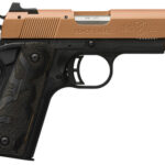 Browning 1911 Black Label 22 LR, 3.63" Barrel, Copper Cerakote, Black Laminate Grip, 10rd 1 Browning 1911 Black Label 22 LR