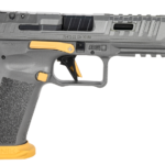 Canik SFX Rival 9mm, 5" Barrel, Gray, Gold Accents, Optic Ready, 18rd Canik 2 Canik SFX Rival 9mm