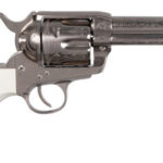 Cimarron Frontier 357 Magnum, 4.75" Barrel, Engraved Nickel, 6rd 1 Cimarron Frontier 357 Magnum