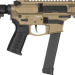 CMMG Banshee MKGS 9mm, 5" Taper Threaded Barrel, Coyote Tan Cerakote, 33rd 2 CMMG Banshee MKGS 9mm