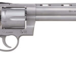 Colt Python 357 Magnum, 8" Barrel, Stainless Steel, Black Rubber Grip, 6rd 1 Colt Python 357 Magnum