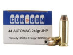 Cor Bon Hunter .44 Remington Mag, 240gr, Jacketed Hollow Point, 20Bx/25Cs 3 Cor Bon Hunter .44 Remington Mag