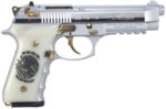 Girsan Regard Liberador 9mm, 4.9" Barrel, White Engraved Ivory Grips, Gold Accents, 18rd 3 Girsan Regard Liberador 9mm