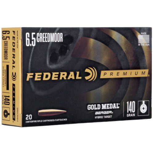 Federal Premium Gold Medal 6.5 Creedmoor Federal Premium Gold Medal 6.5 Creedmoor