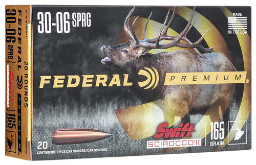 Federal Premium 30-06 Springfield Federal Premium 30-06 Springfield