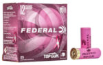 Federal Top Gun 12 Ga, 2.75", 1 1/8 oz, 8 Shot, Pink Shells For Breast Cancer Awareness, 25rd Box 3 Federal Top Gun 12 Ga