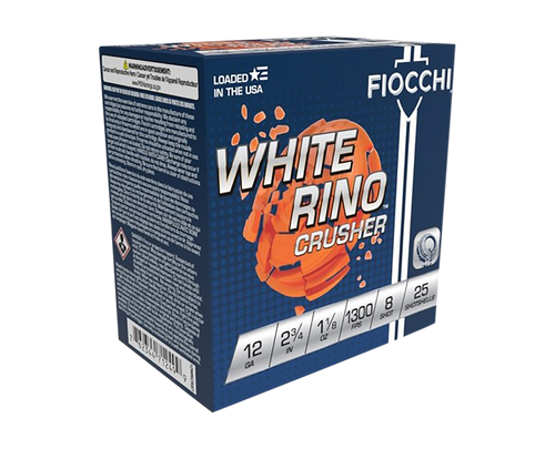 Fiocchi White Rino Crusher 12 Ga Fiocchi White Rino Crusher 12 Ga