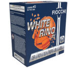 Fiocchi White Rino Target 12 Ga, 2.75", 1250 fps, 1.1 oz, #7.5, 250rd Case 3 Fiocchi White Rino Target 12 Ga