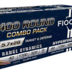 Fiocchi Range Dynamics/Hyperformance 5.7x28mm, 40gr, Full Metal Jacket, 400rd Pack 2 Fiocchi Range Dynamics/Hyperformance 5.7x28mm